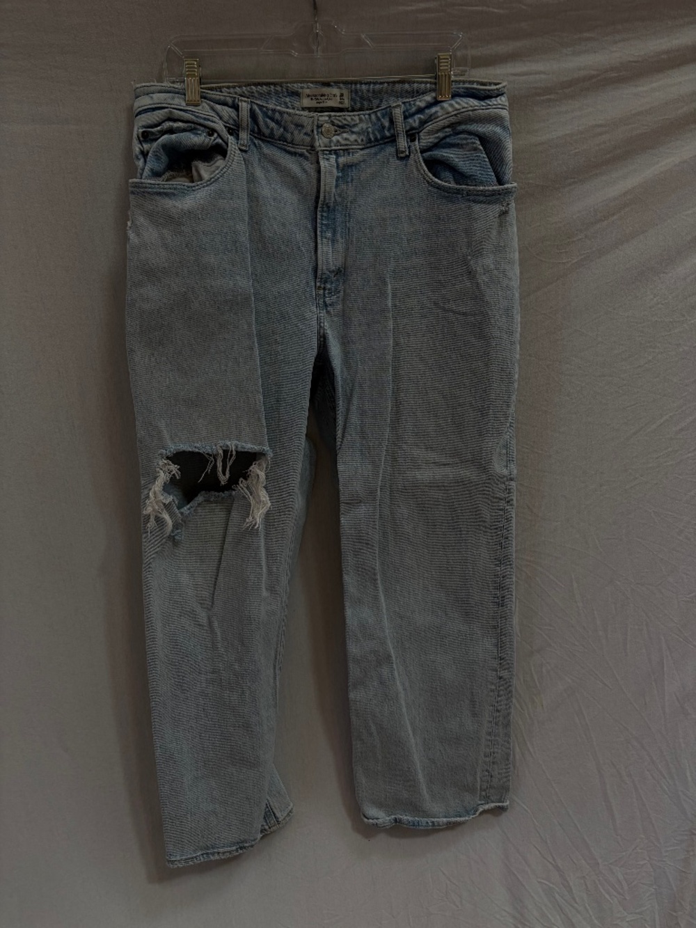 Light wash jeans